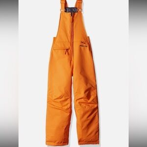 Arctix Kids Insulated Snow Bib Overalls Burnt Orange youth Medium